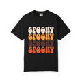 Spooky Retro Stack T-shirt | Vintage Halloween Typography