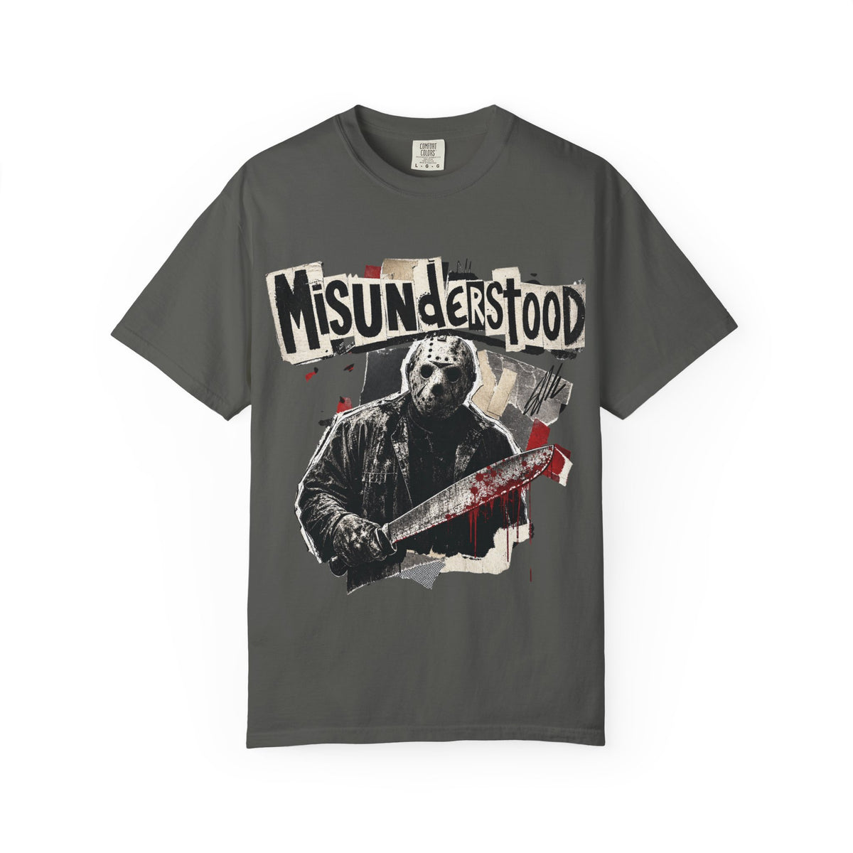 Misunderstood Jason Hockey Mask T-shirt | Horror Slasher Shirt