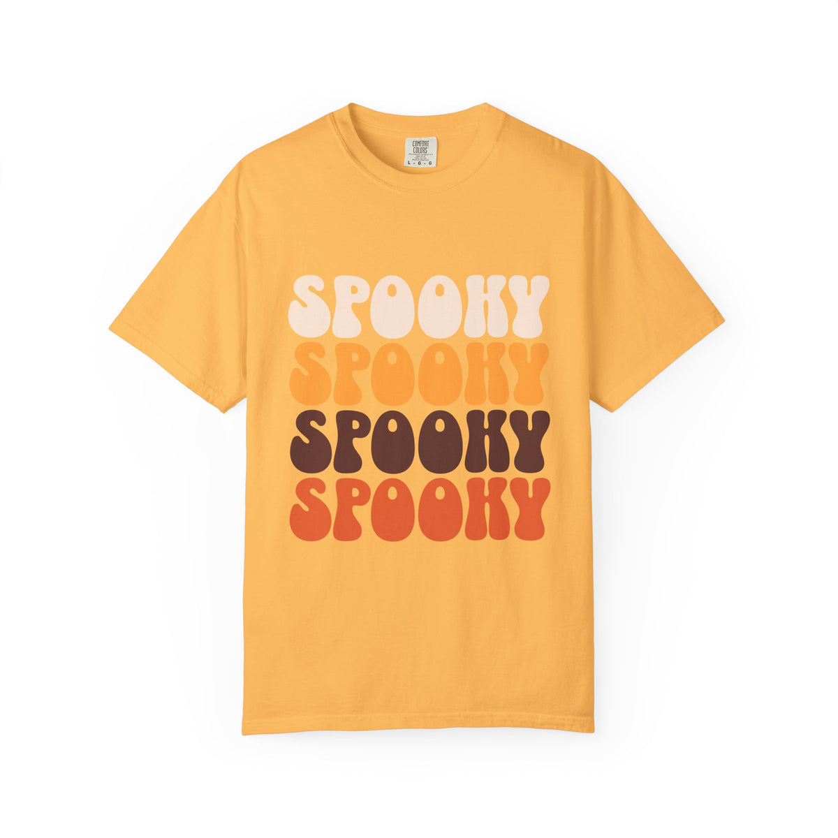 Spooky Retro Stack T-shirt | Vintage Halloween Typography