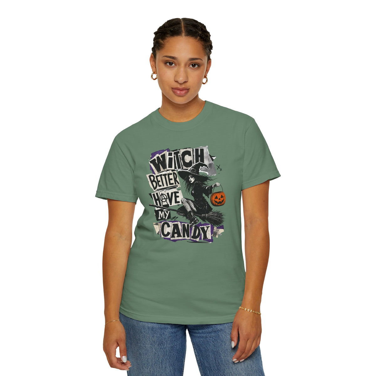 Witch Better Have My Candy T-shirt | Halloween Witch Pumpkin Costume Design