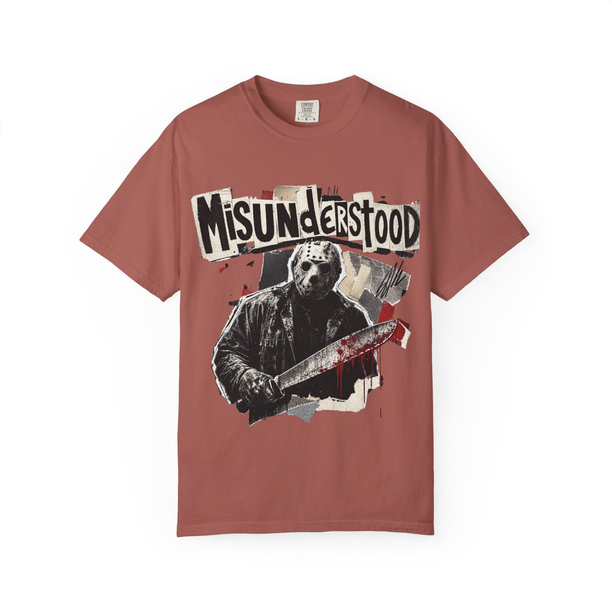 Misunderstood Jason Hockey Mask T-shirt | Horror Slasher Shirt