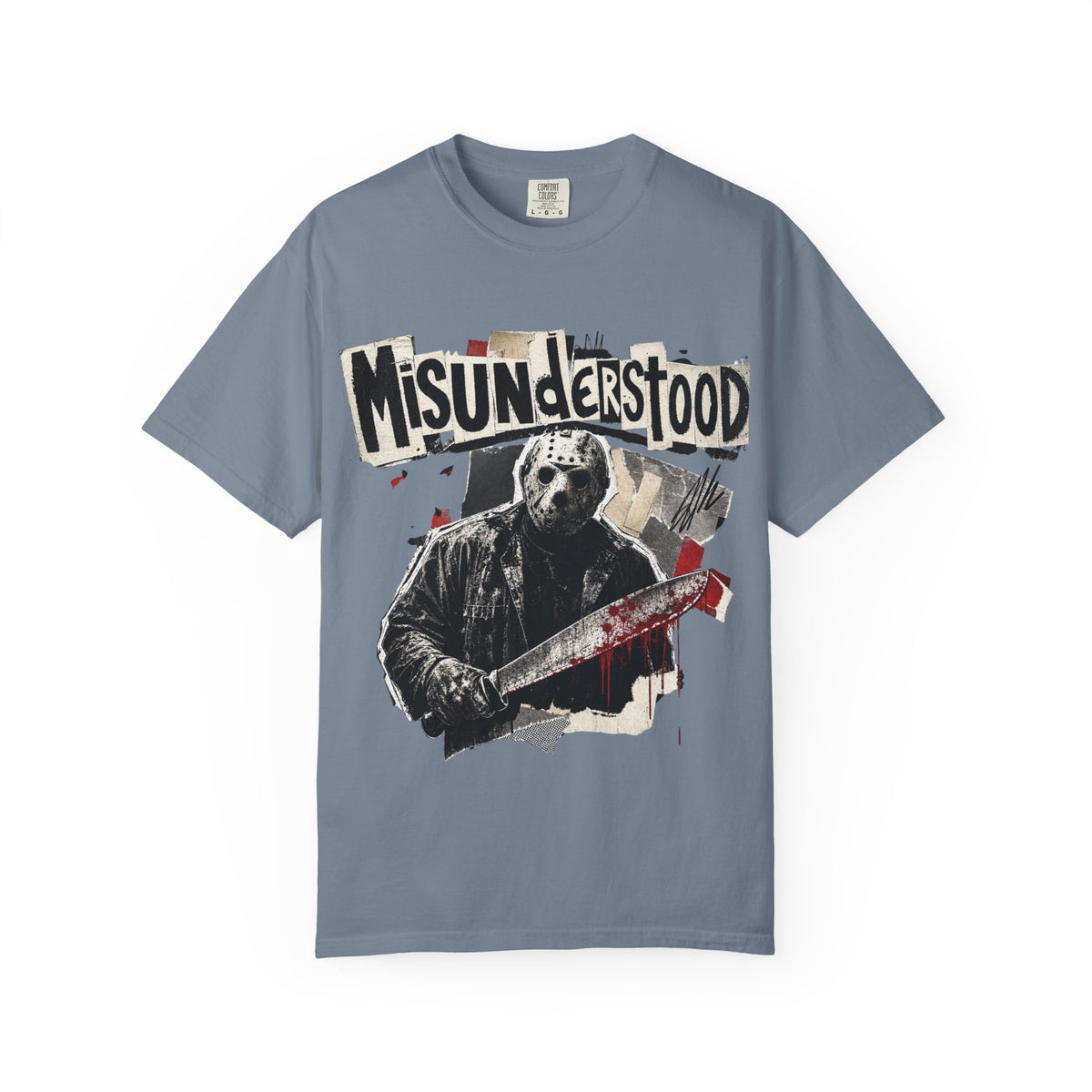 Misunderstood Jason Hockey Mask T-shirt | Horror Slasher Shirt