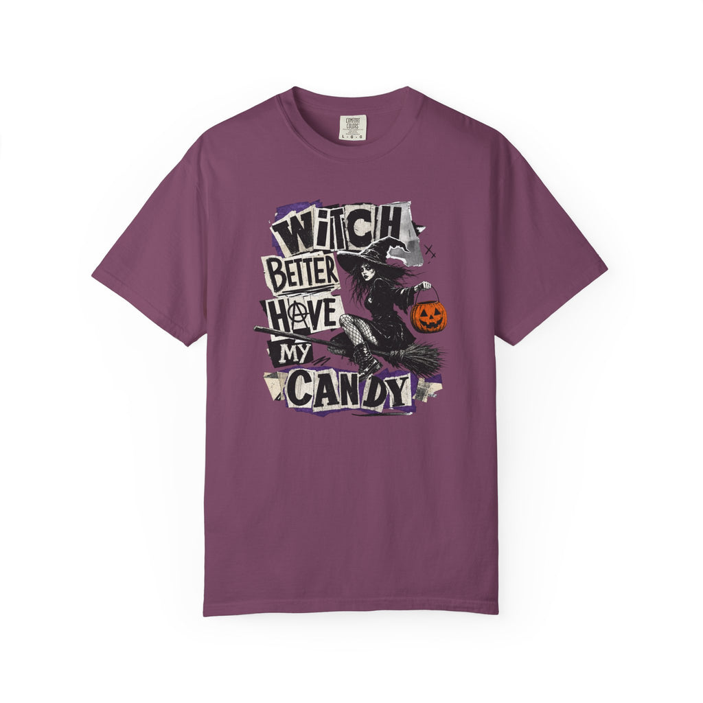 Witch Better Have My Candy T-shirt | Halloween Witch Pumpkin Costume Design