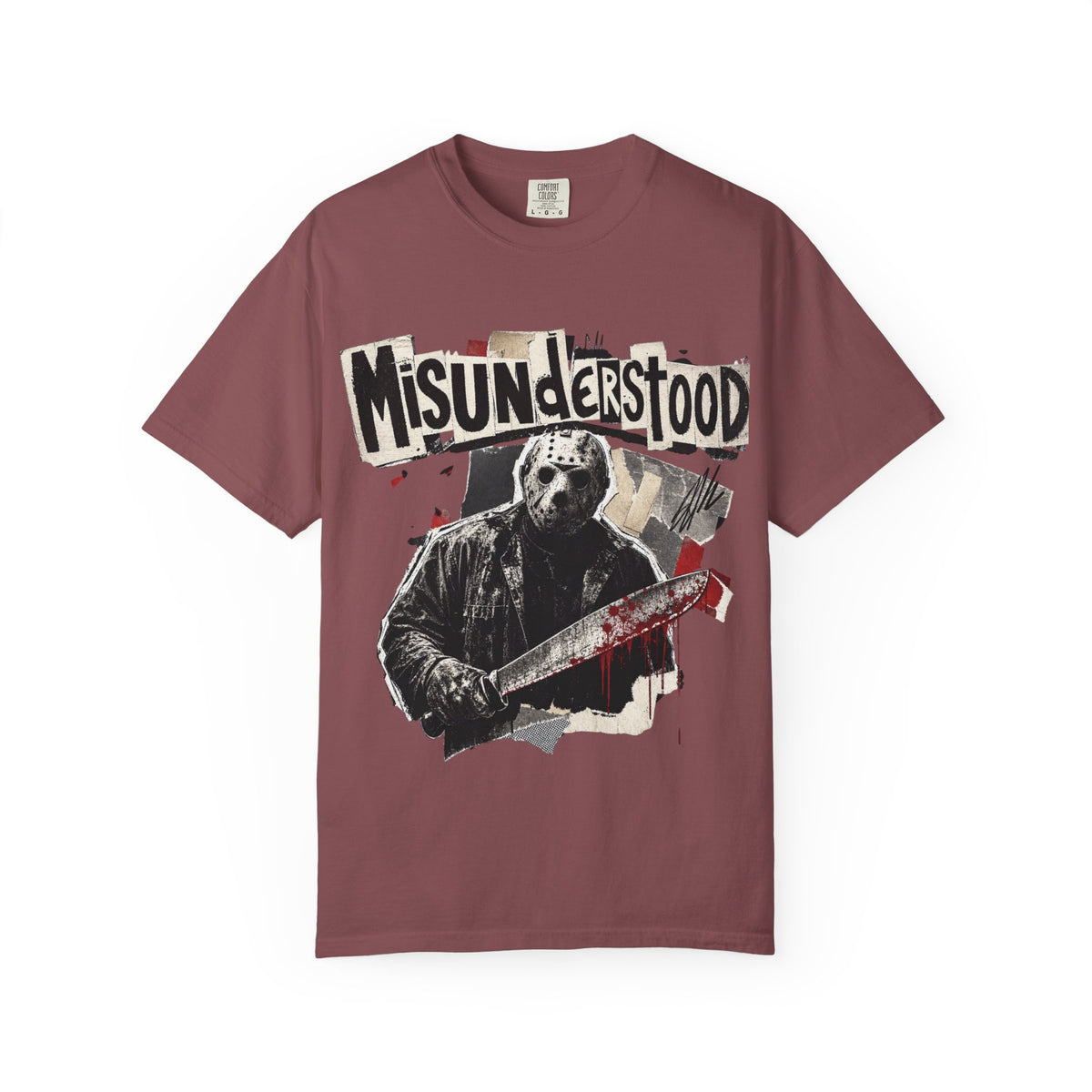 Misunderstood Jason Hockey Mask T-shirt | Horror Slasher Shirt