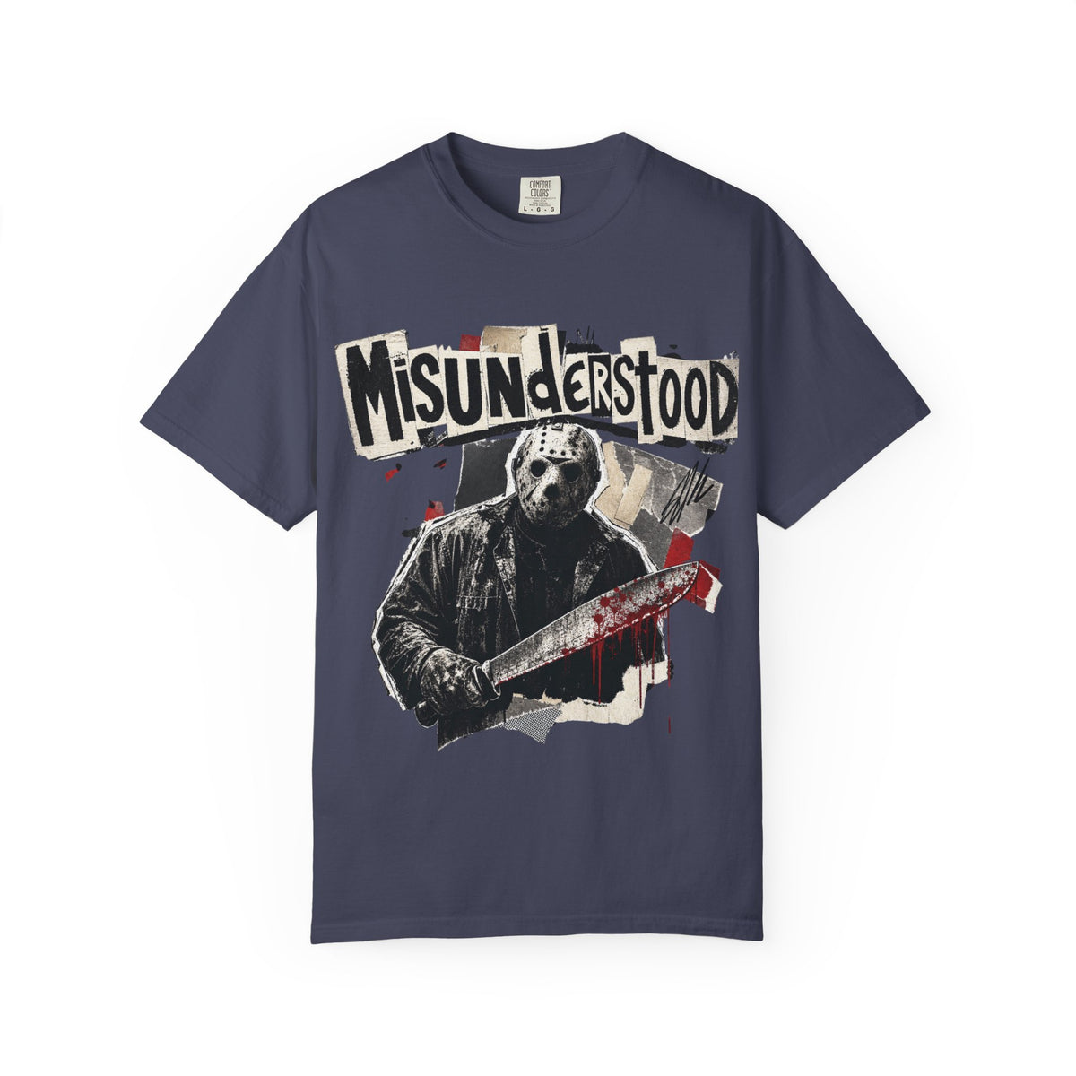 Misunderstood Jason Hockey Mask T-shirt | Horror Slasher Shirt