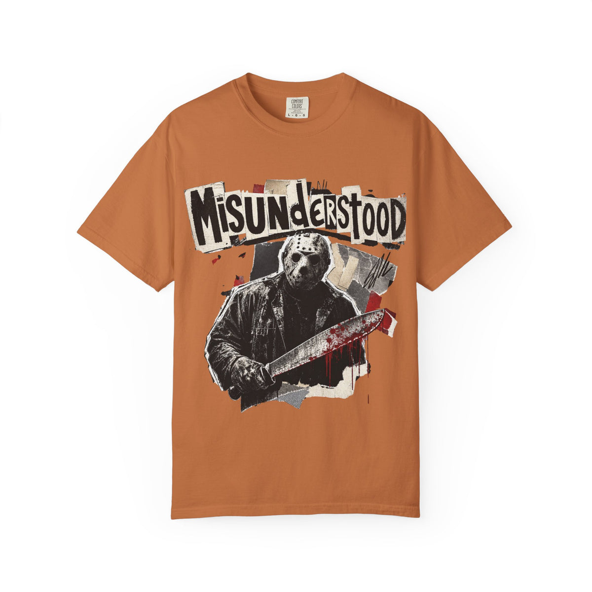 Misunderstood Jason Hockey Mask T-shirt | Horror Slasher Shirt