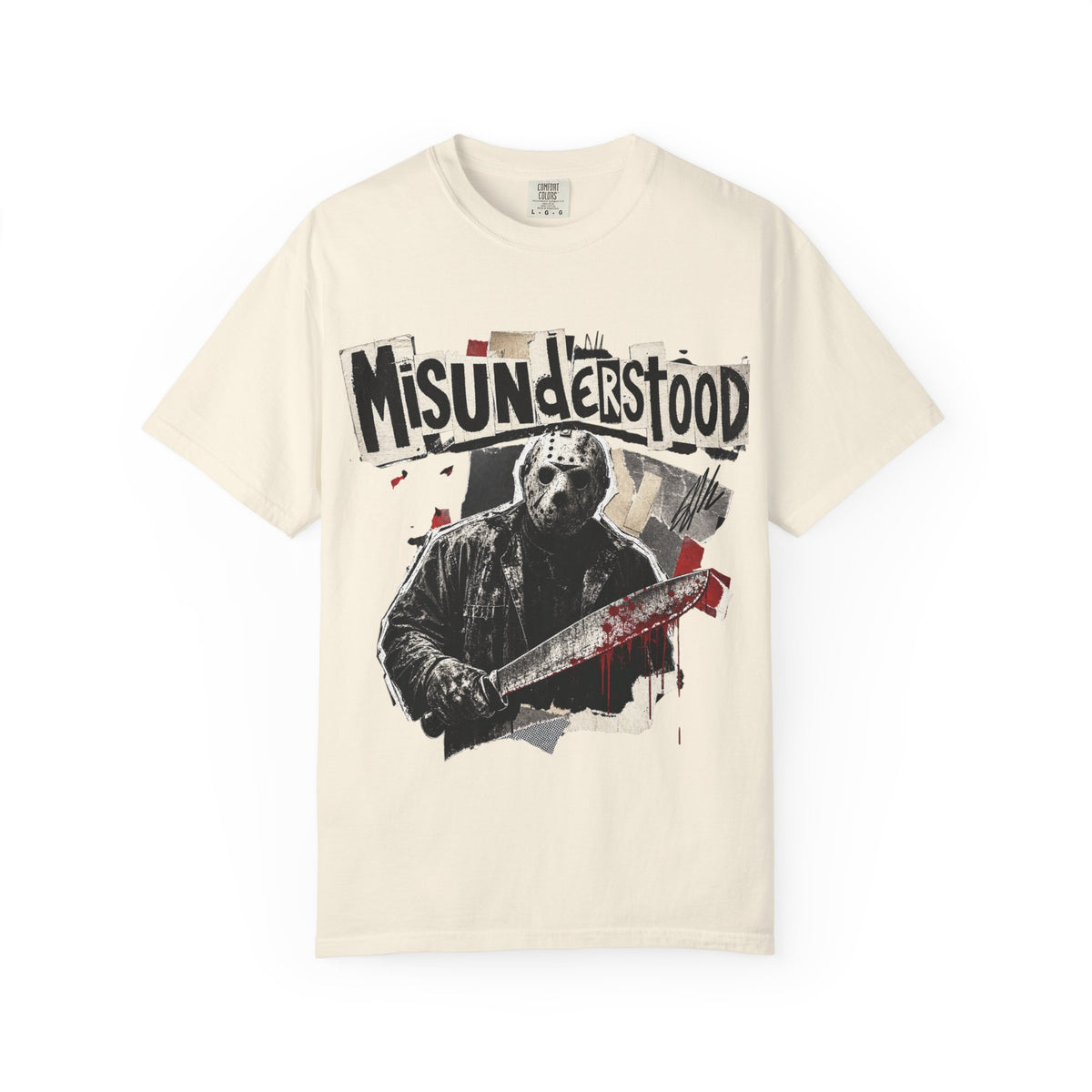Misunderstood Jason Hockey Mask T-shirt | Horror Slasher Shirt