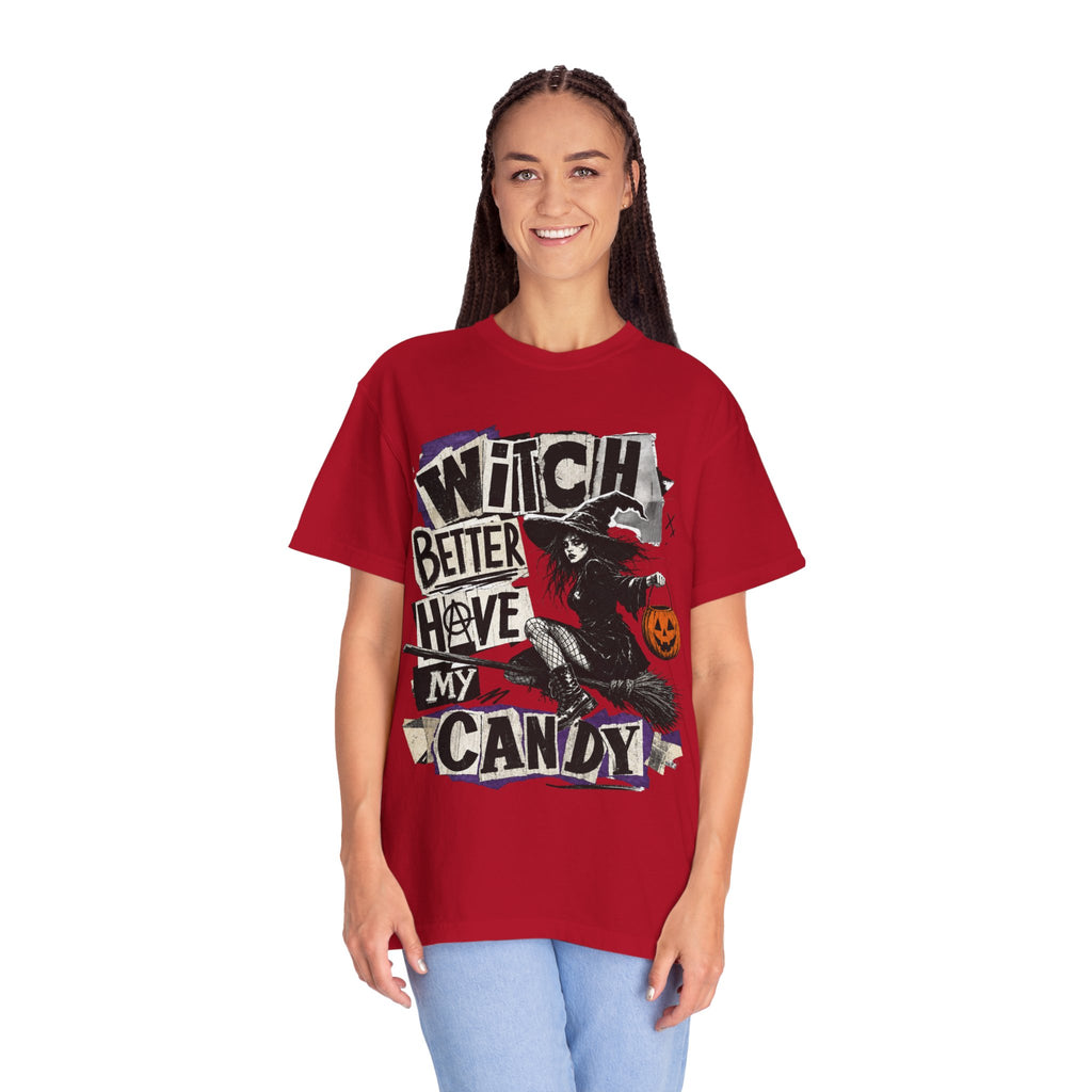 Witch Better Have My Candy T-shirt | Halloween Witch Graphic