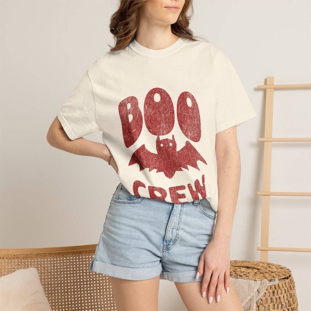 Boo Crew Bat T-shirt | Halloween Graphic Tee