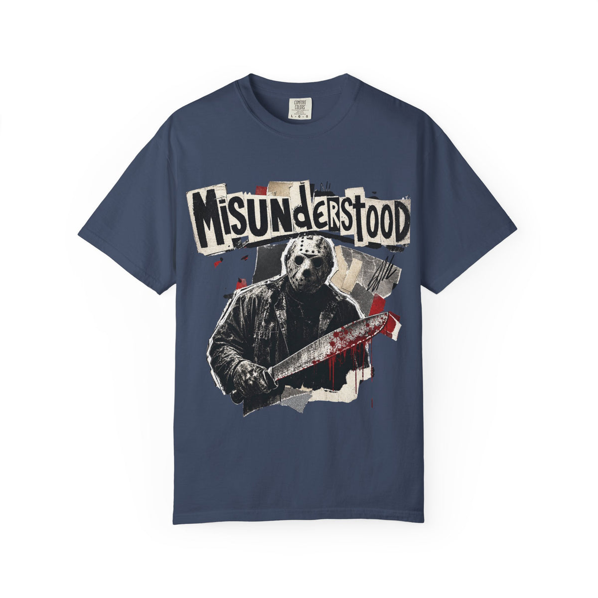 Misunderstood Jason Hockey Mask T-shirt | Horror Slasher Shirt