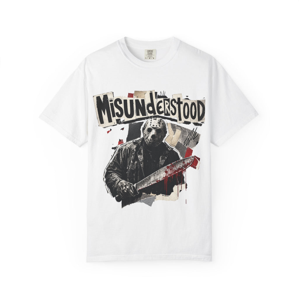 Misunderstood Jason Hockey Mask T-shirt | Horror Slasher Shirt