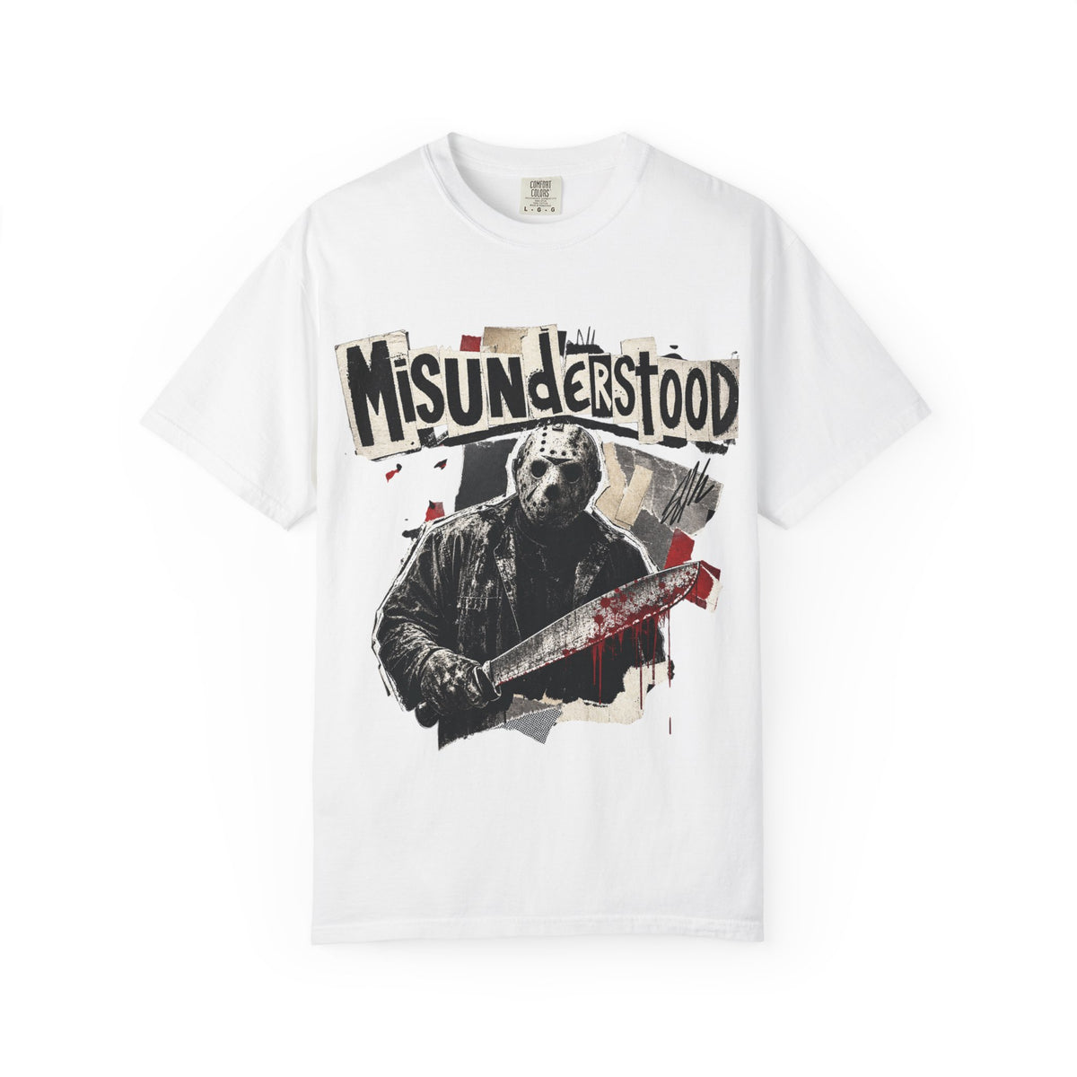 Misunderstood Jason Hockey Mask T-shirt | Horror Slasher Shirt