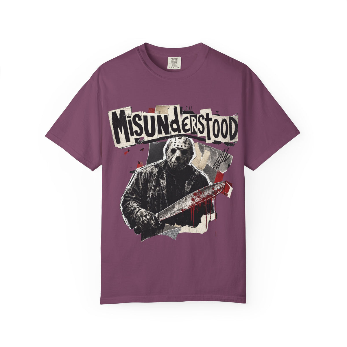 Misunderstood Jason Hockey Mask T-shirt | Horror Slasher Shirt
