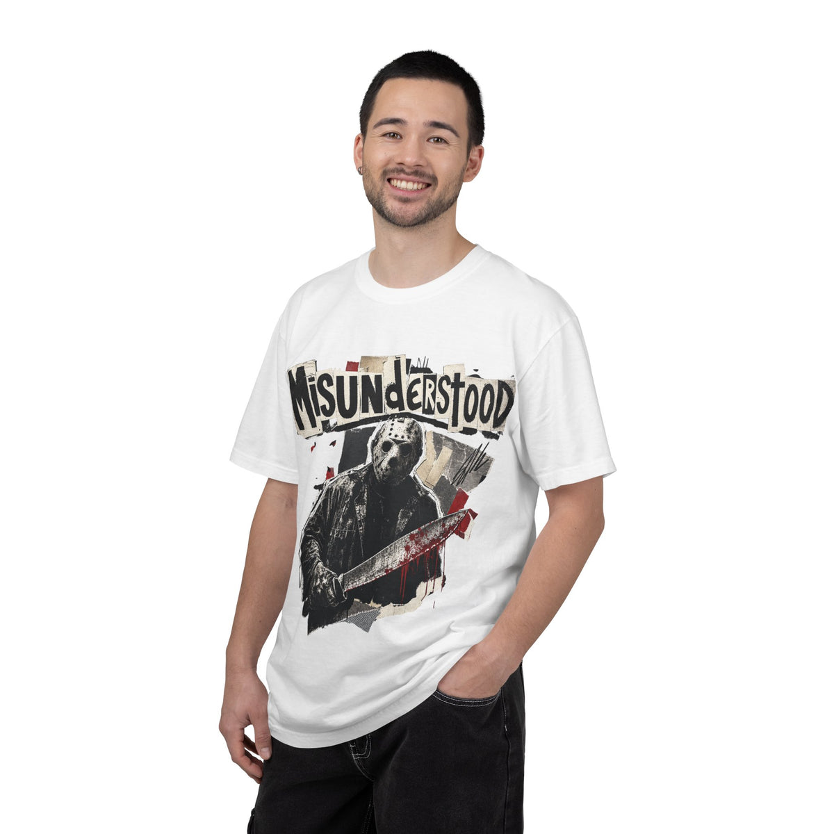 Misunderstood Jason Hockey Mask T-shirt | Horror Slasher Shirt