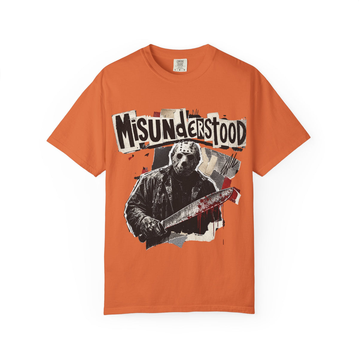 Misunderstood Jason Hockey Mask T-shirt | Horror Slasher Shirt